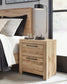 Hyanna Twin Panel Headboard, Dresser, Mirror and Nightstand