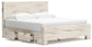 Lawroy King Panel Bed with Storage, Dresser, Mirror, Chest and Nightstand