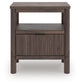 Pamytta Full Upholstered Panel Platform Bed, Dresser, Mirror, Chest and Nightstand