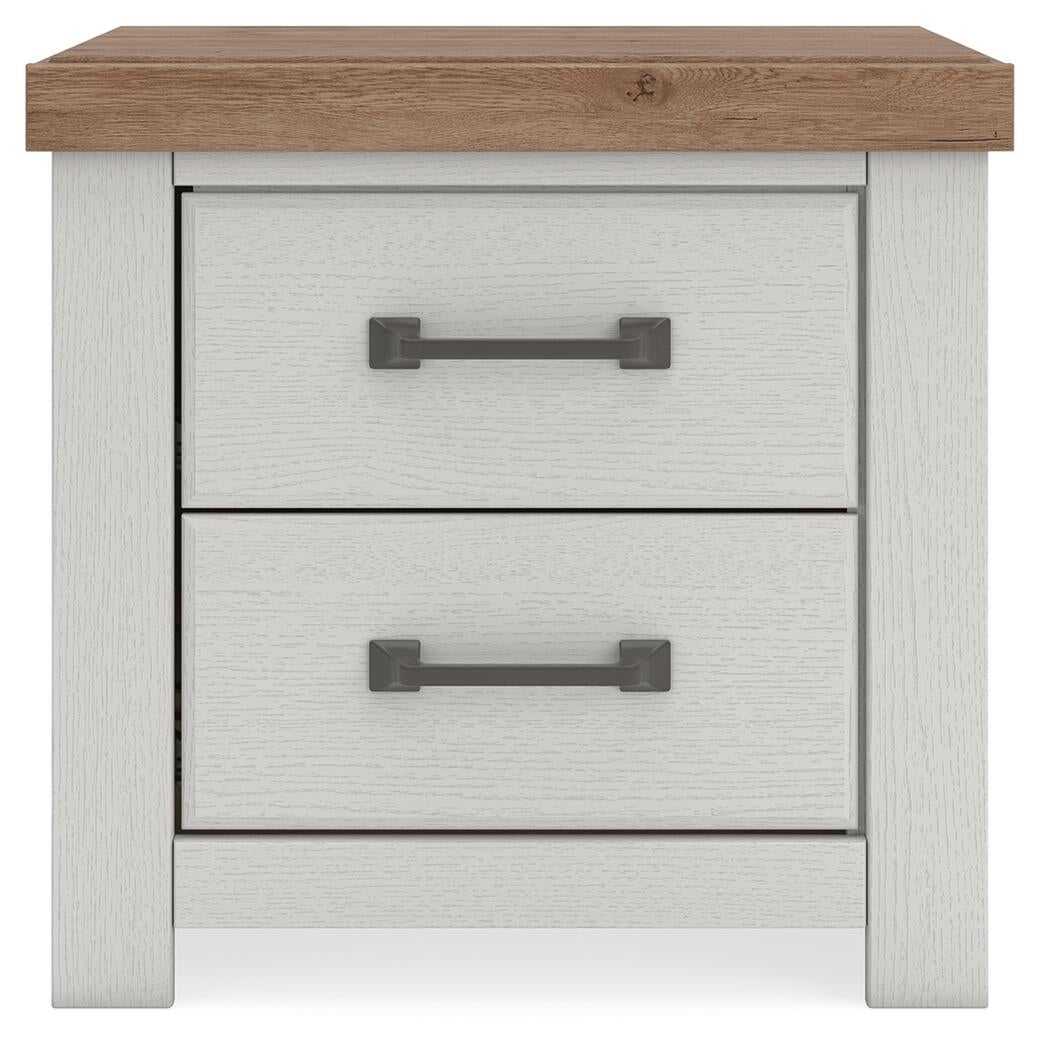 Savonport Twin Panel Bed. Dresser, Mirror and Nightstand