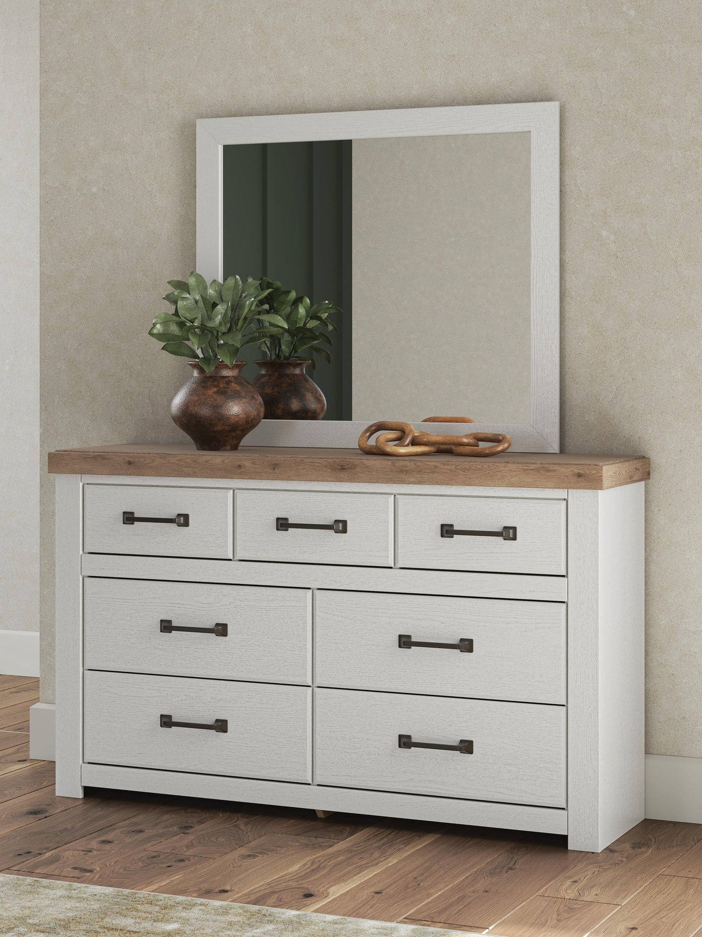 Savonport Full Panel Bed, Dresser, Mirror, Chest and Nightstand